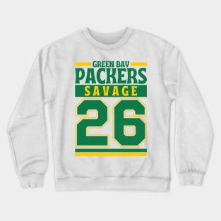 Green Bay Packers Savage 26 Edition 3 Crewneck Sweatshirt